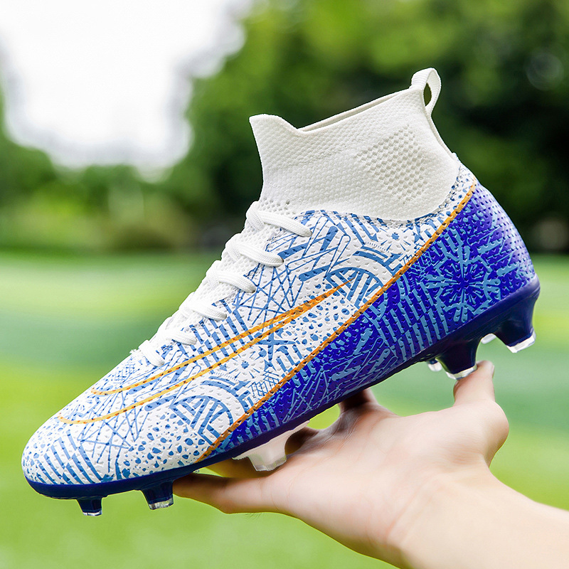 Football Shoes Children Male Students Female Long Broken Nail Training Shoes Professional Competition Sneakers Cross-border Amazon in stock