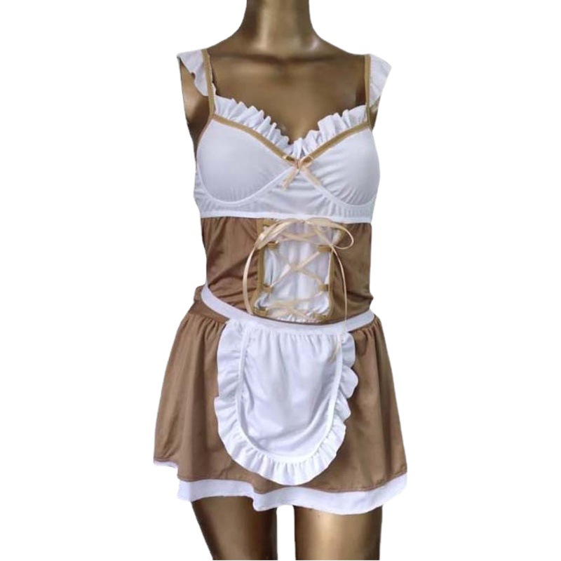 Cross-Border Sexy Lingerie, Sexy Uniform, Maid Outfit, Maid Outfit, Lingererie Sexy Pajamas, Christmas Pajamas, Sexy
