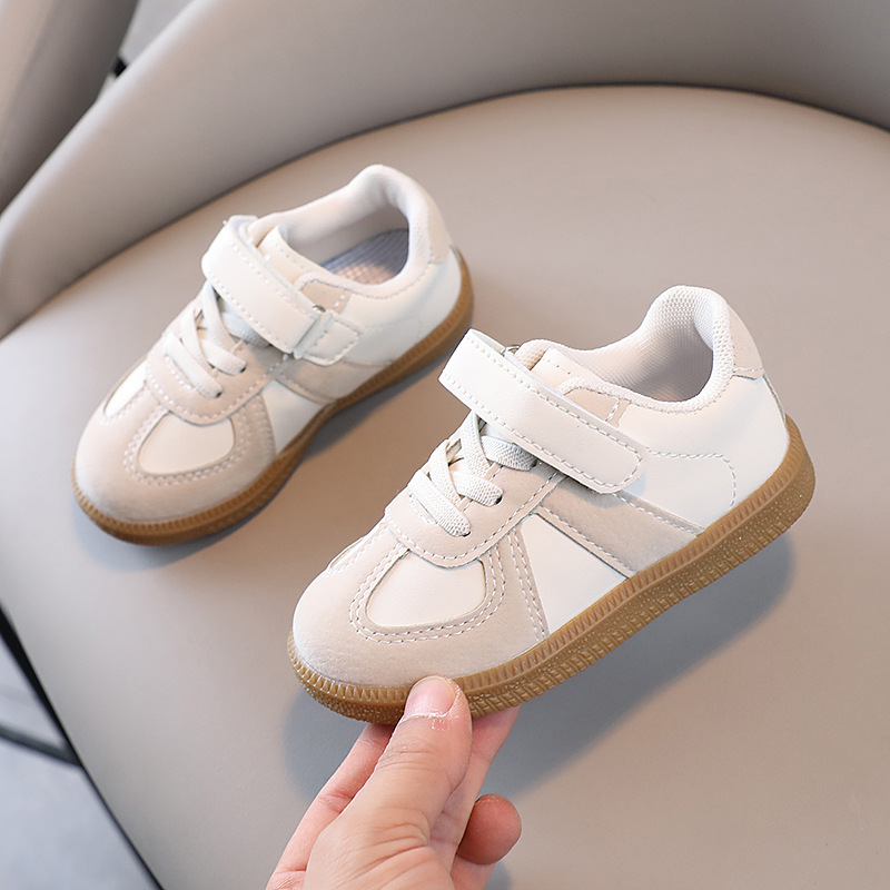 Picture of Children's Training Shoes Spring and Autumn Leather sneaker Casual Shoes for Girls Boys Running Shoes Breathable Comfortable Children's Shoes