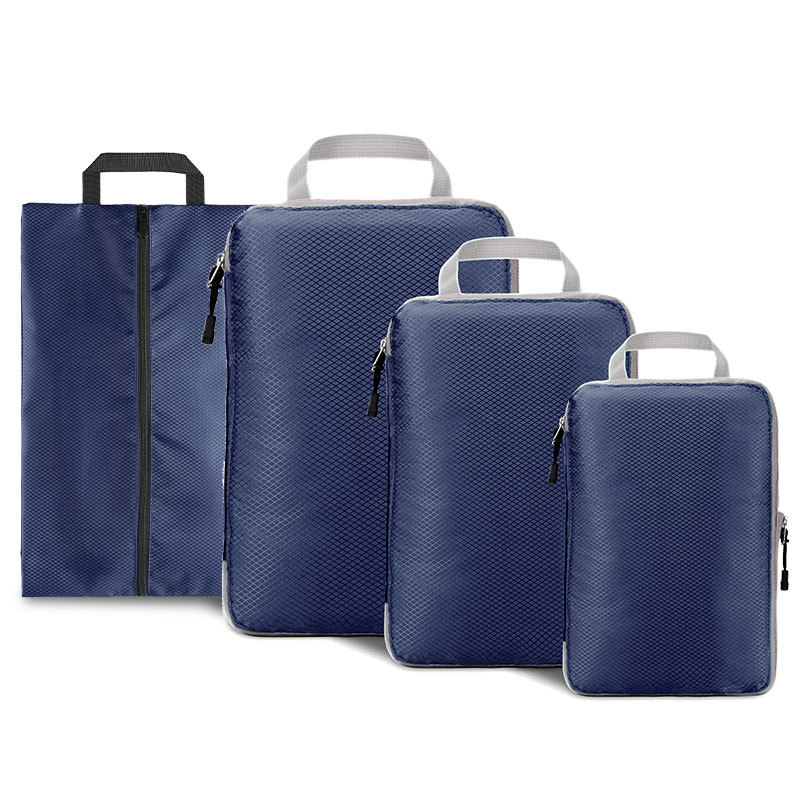 Picture of Travel Compression Storage Bag Four-Piece Set Amazon Popular Clothing Organizer Suitcase Clothing Storage Bag Set