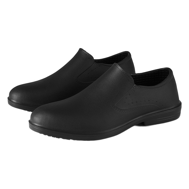 WAKO Slip Chef Shoes Kitchen Work Shoes Back Kitchen Canteen Food Factory Work Shoes Rain Shoes Rubber Shoes Anti-slip Shoes for Men