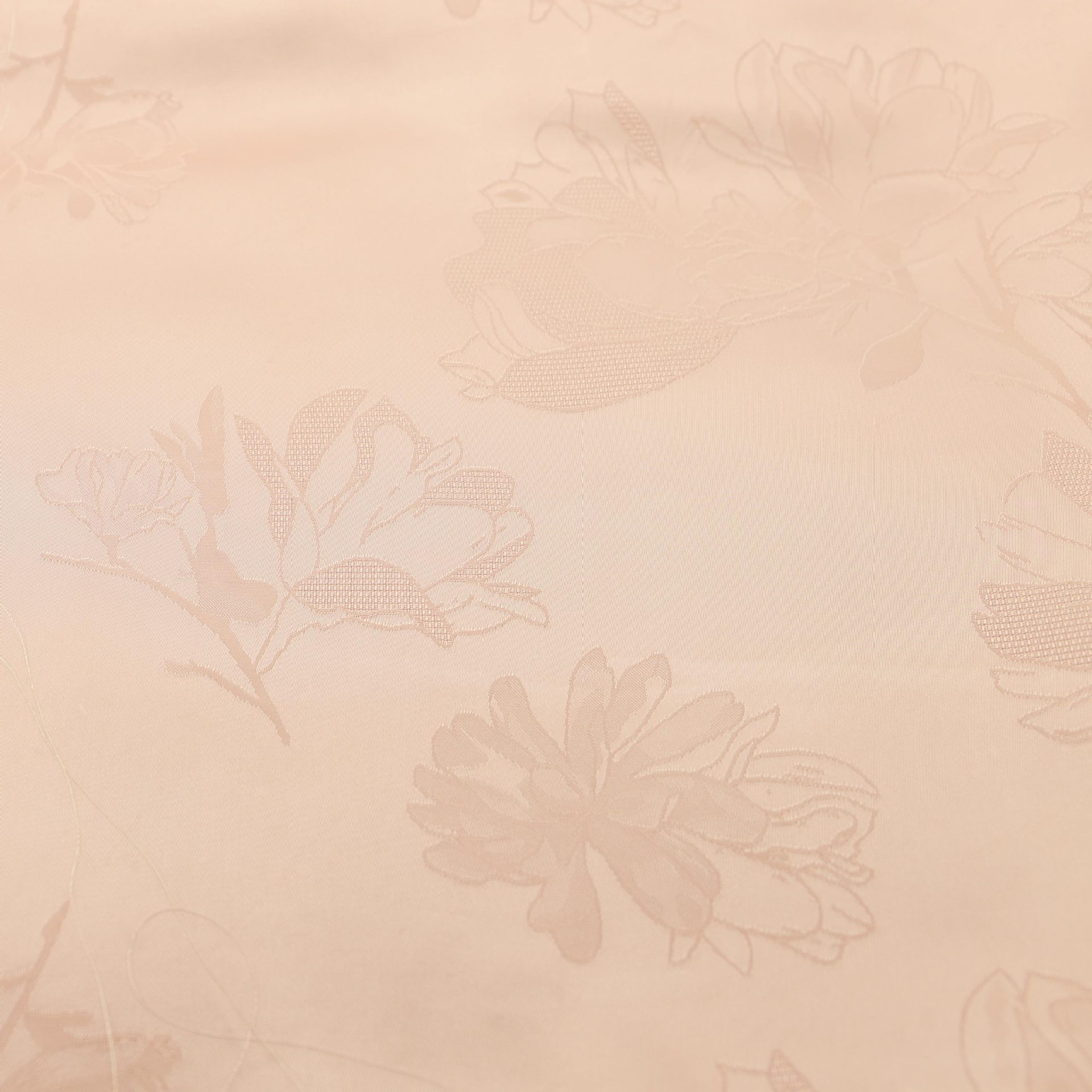 Picture of Human Silk High Density Magnolia Bright Silk Satin Jacquard Cloth New Chinese Style dress Hanfu Cheongsam Clothing Fabric