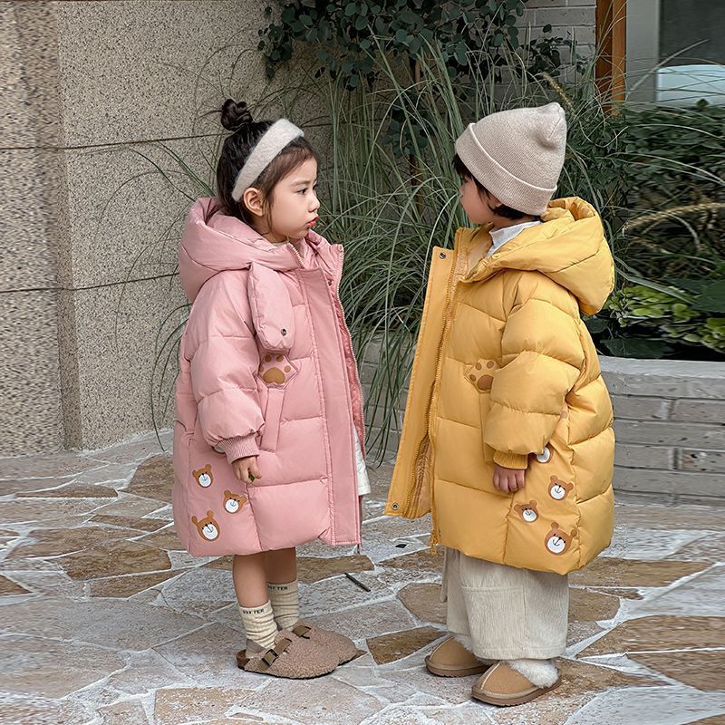 Picture of 2024 New Autumn and Winter Children's Cotton Clothes for Boys and Girls Baby Warm fleece-lined Thickened Coat Cold-proof Clothes