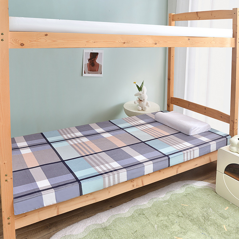 Picture of Student Dormitory Mattress Thick Cushion 1.2 m Dormitory Single Memory Sponge High Resilience Hard Cotton for School