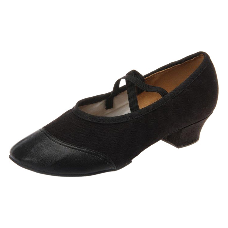 Meilimei spring and summer square dance shoes new dance shoes women's dance shoes mid heel soft bottom cloth shoes dance shoes