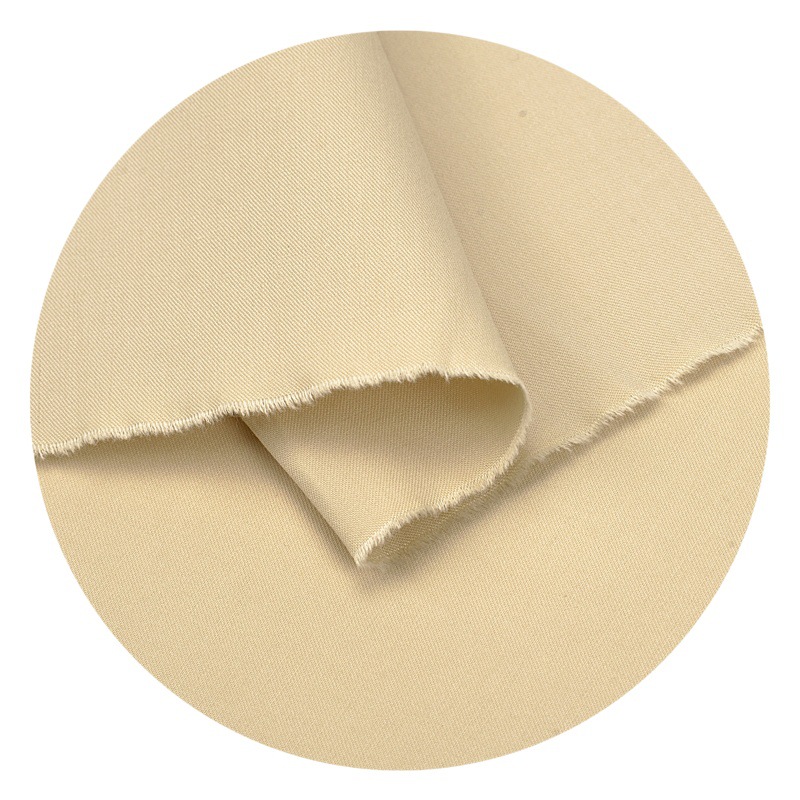 Pure Cotton Gauze Card 40 Count Non-Elastic Combed Sand-Washed Cotton Fabric Summer Casual Shirt High-Waist Workwear Casual Pants Fabric