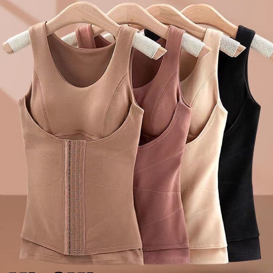 Picture of 【Warm and Tummy-Control Bra 3-In-1】New De Rong Vest for Women, Shapewear Top, Base Layer, De Rong Thickened