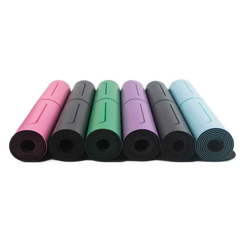 80cm Wide Luxury Mat Coconut Shell Frosted/Pu Rubber Mat Slightly Defective Non-Slip Yoga Mat Thickeneded Yoga Mat