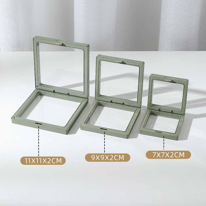 Picture of Pe Film Colorful Suspension Box Small Commodity Gift Box Jewelry Display Box Jewelry Ring Bracelet Box Jewelry Box