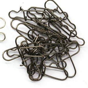 Picture of Hook Connection Ring Sea Fishing Gear Small Accessories Fishing Supplies Luya Enhanced Pin Stainless Steel Strong Connector