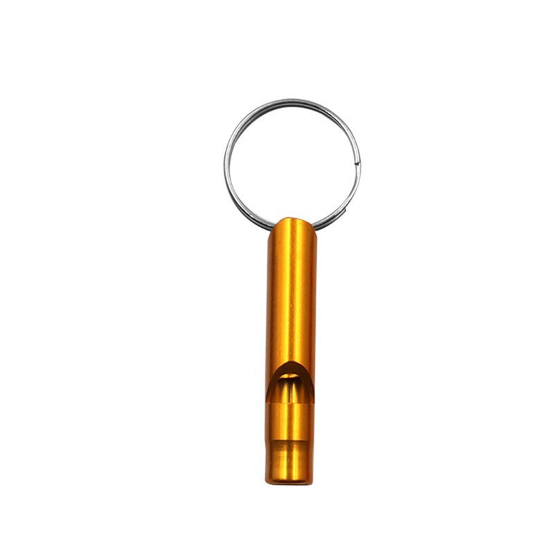 Picture of Aluminum alloy big small size whistle field survival whistle outdoor activities training whistle survival whistle metal whistle