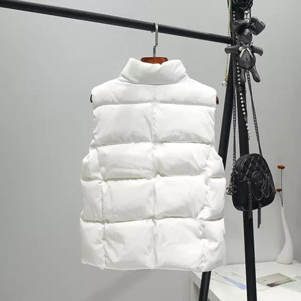 Picture of Thickened New Zipper Vest Jacket Women's Cross-Border Winter New Large Size Western Style Loose Sleeveless Vest Jacket