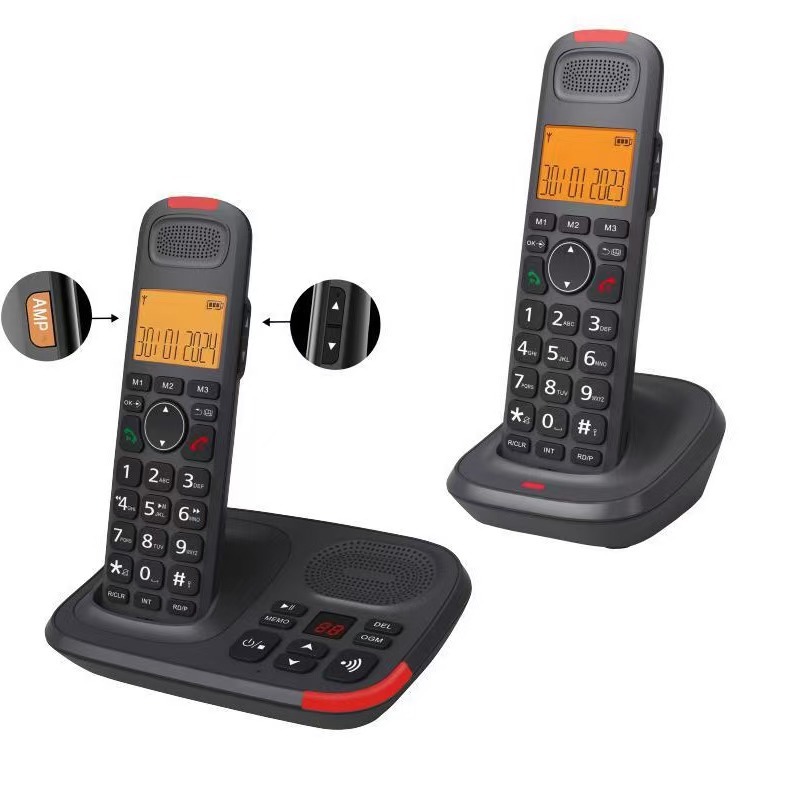 D1015Tam-D One to Two Business Office Home Cordless Phone Cross-Border