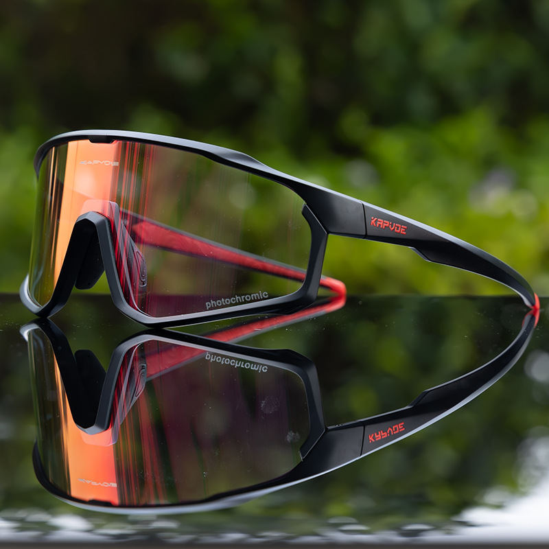 KAPVOE New Variable Color Riding Detachable Frame Wind-proof Sand Goggles for Men and Women Outdoor Sports Glasses