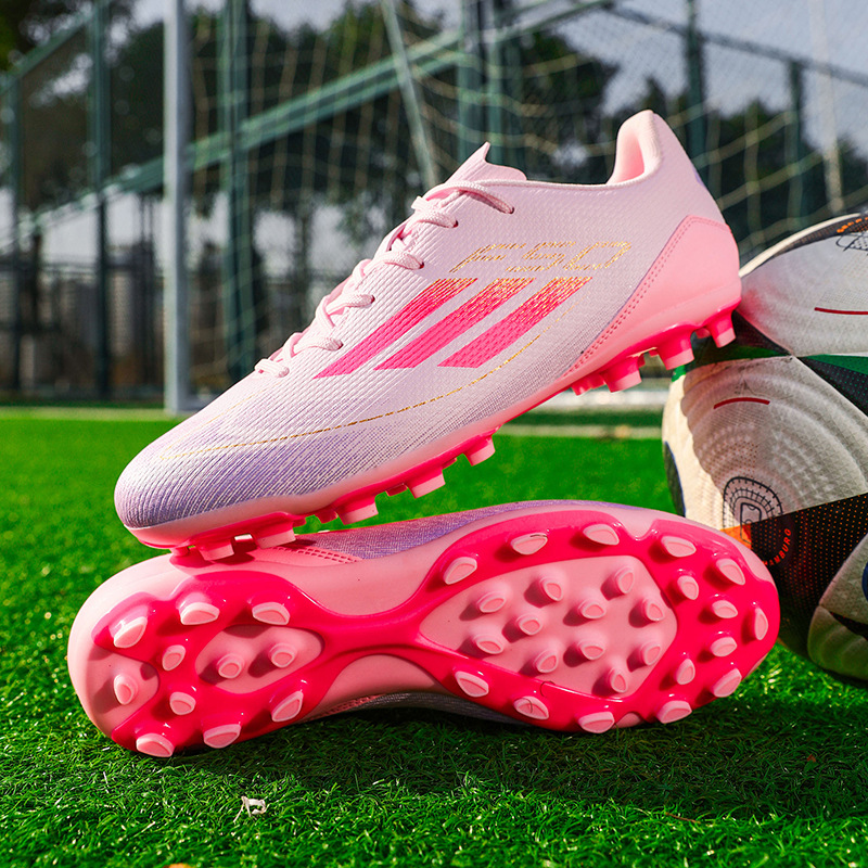 Cross-Border Export Large Size 2025 New Football Shoes for Men and Women with Long Spikes for Teenagers and Students Competition Training Shoes with Broken Spikes Wholesale