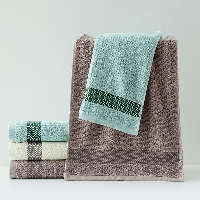 Picture of Cross-Border Special Supply of Towels for Household Face Washcloths Wholesale, Non-Shedding, Absorbent Face Towels for Adults, Thickened Cotton and Soft