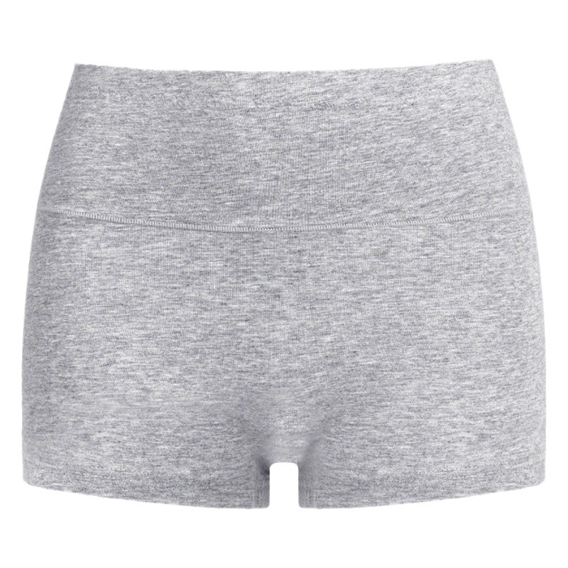 2022 new three-style summer high waist boxer underwear women's solid color belly hip women's underwear safety pants