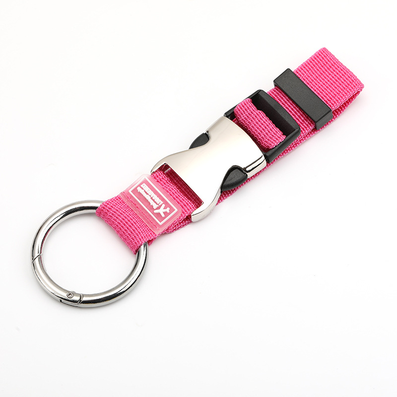 Picture of Luggage Hanging Buckle Safety Fixing Strap Backpack External Hanging Strap Packing Strap Suitcase Strapping Strap Metal Hanging Strap