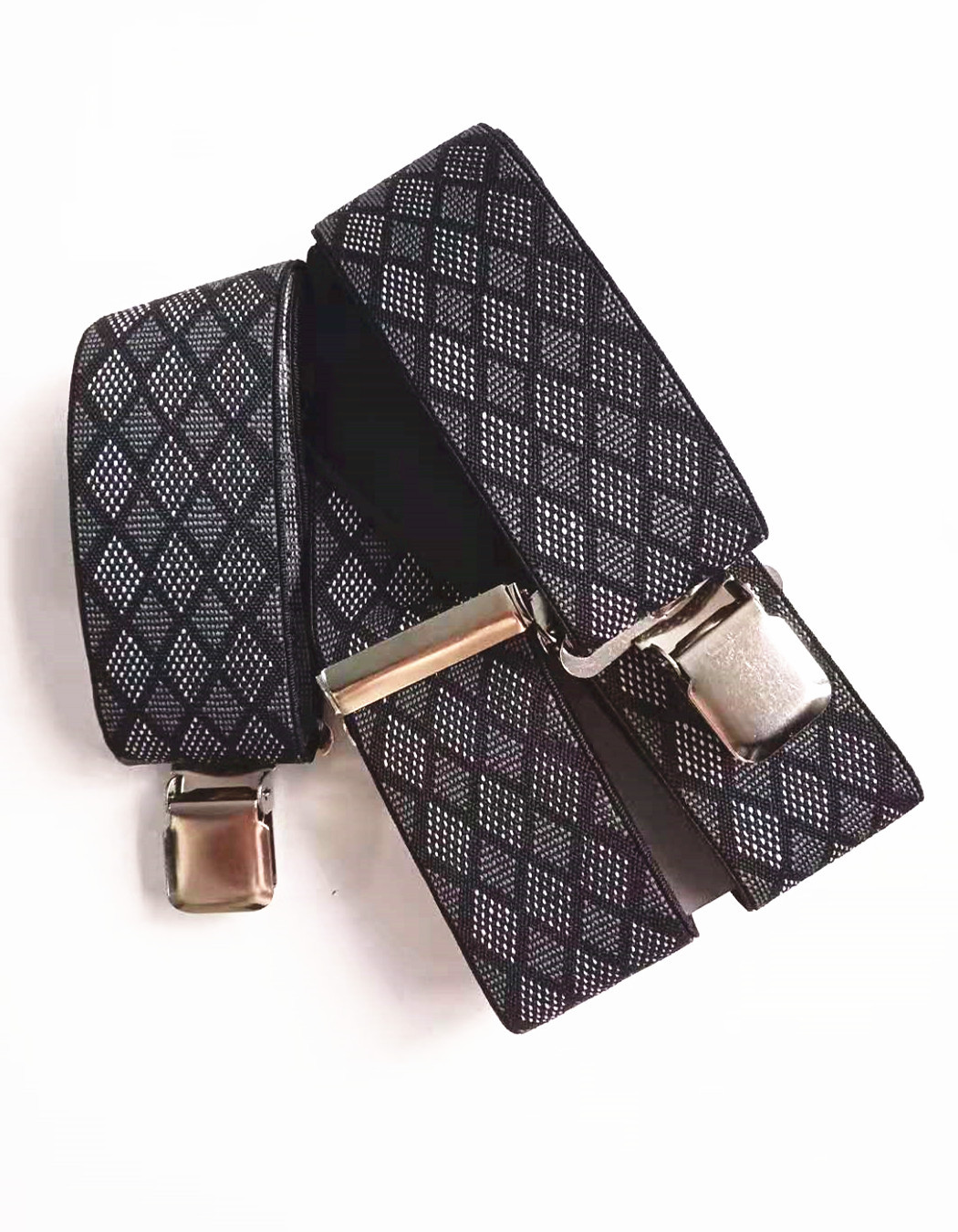 Picture of Cross mirror e-commerce men's strap clip widened 5.0cm suspenders adult men's work strap clip men's strap