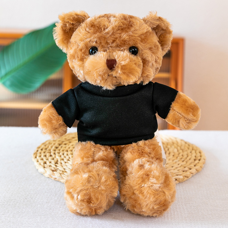 Picture of Wholesale Teddy Bear Dressing Bear Doll Stuffed Toy 4S Store Gift Printed Logo Doll Activities for Children