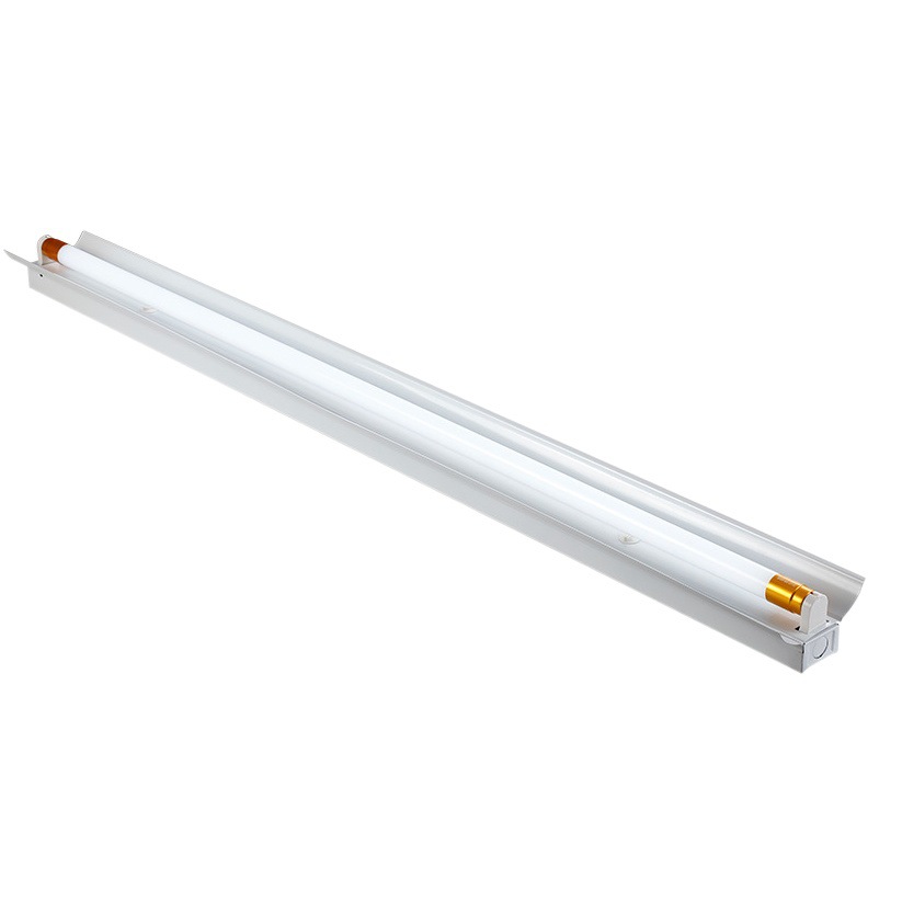 T8 lamp tube 1 meter 2 with cover fluorescent lamp workshop classroom basement supermarket special strip lamp led bracket lamp tube