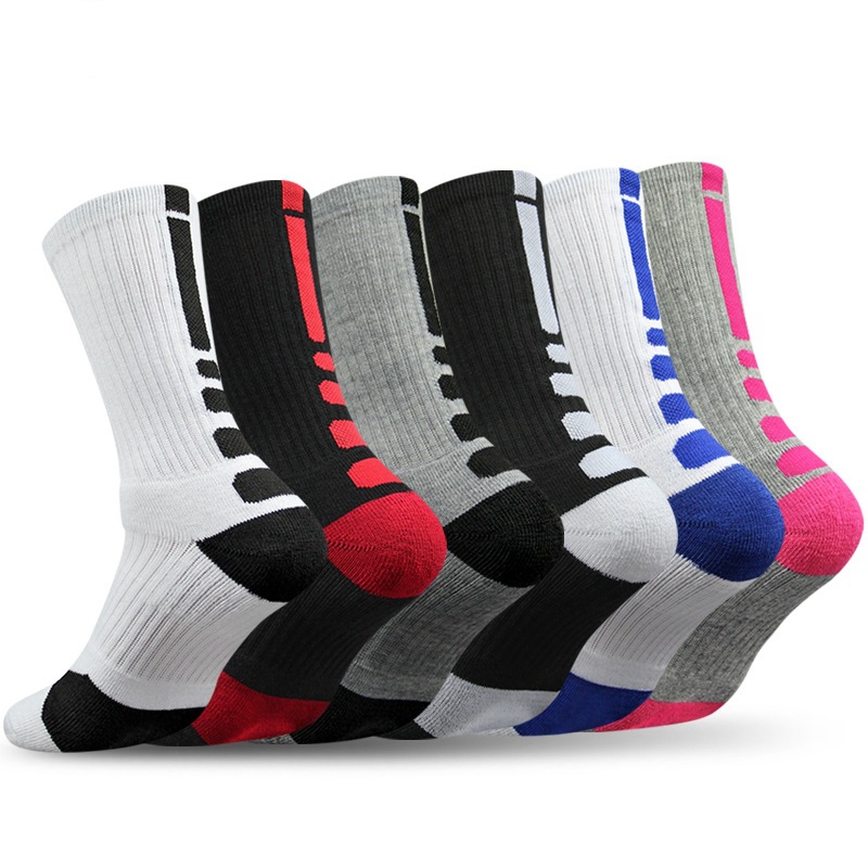 Picture of Basketball Socks Thickeneded Towel Bottom Socks Men's Elite Mid-Length Kidsren's Youth Outdoor Sports Women's Running High Top