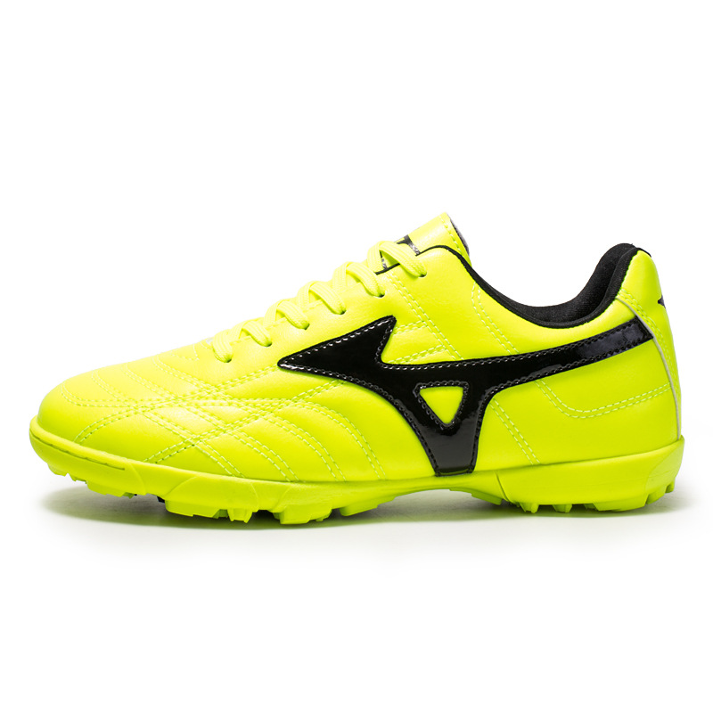 Picture of Cross-border Football Shoes Broken Nails Youth Student Training Shoes Boys and Girls Leather Foot Children's Artificial Grass