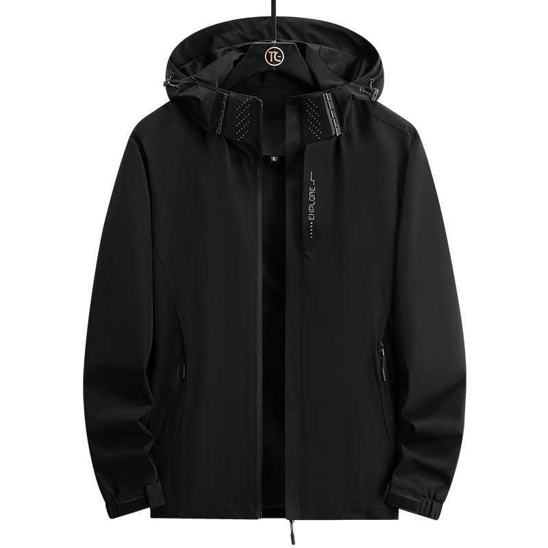 2025 New Spring and Autumn Rustic Clothes Men and Women Fashion Sports Outdoor Jacket Thin Waterproof Couple Casual Jacket
