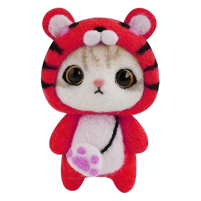 Marshmallow Velvet Wool Felt Stamping Le Wool Handmade diy Material Bag Crochet Crochet Doll Mousse
