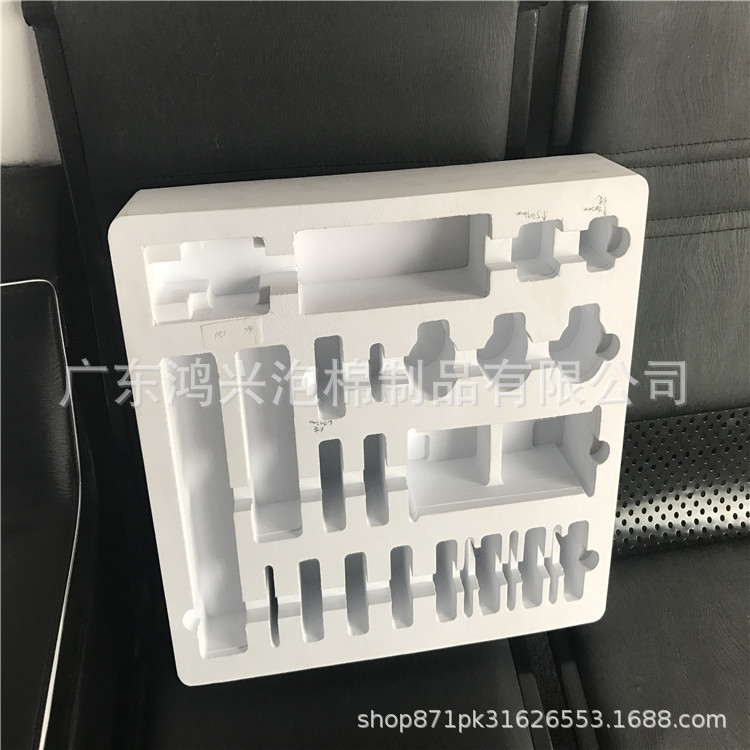 Picture of Anti-Static Flocking Eva Hot-Pressed Inner Pad Hardness 20Shorec Special Buffer Material for Precision Instrument Packaging