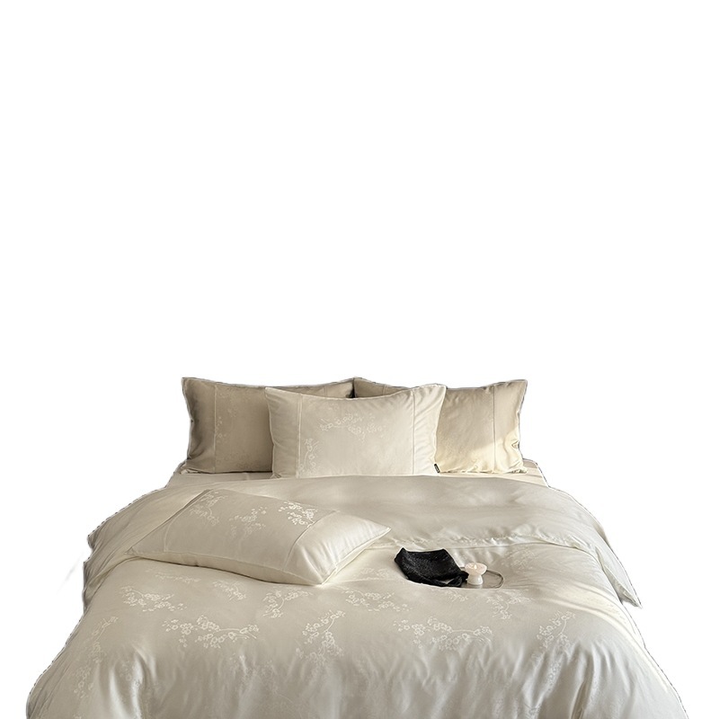 Picture of 【Broadcast】Small Fresh 100s Lenzing Tencel Jacquard Four-Piece Set Cool Silky Lyocell Soft