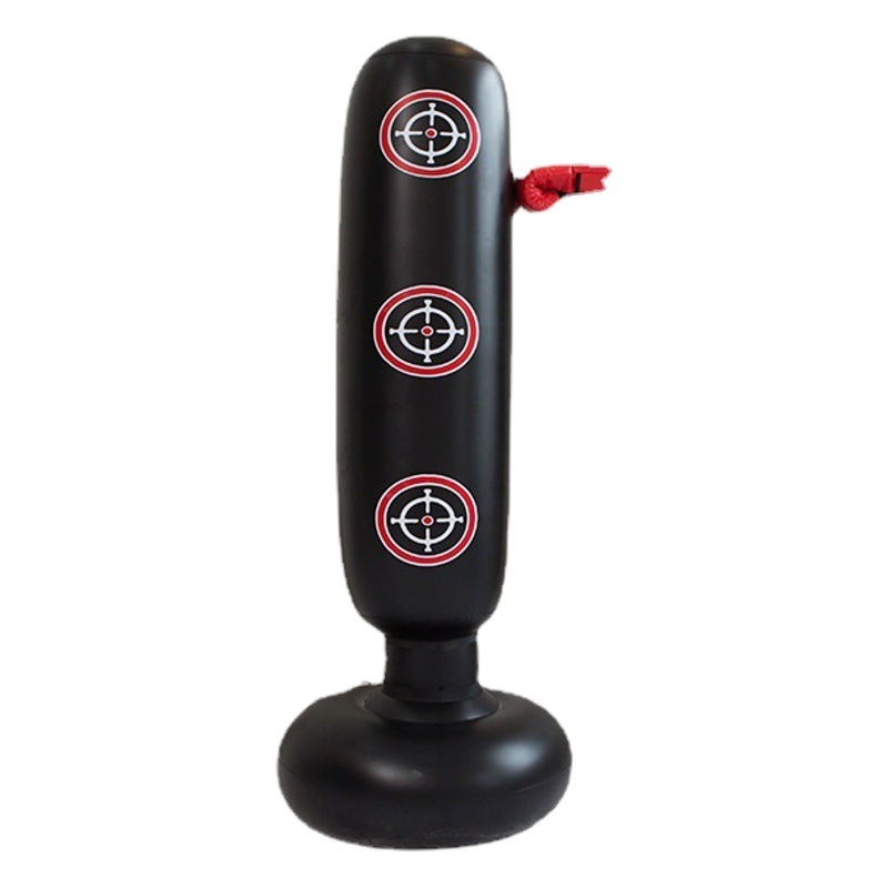 Children's Vertical Target Boxing Column Cross-border Boxing Tumbler Inflatable Sandbag Anger Relief Toy 1.6 m Boxing Column