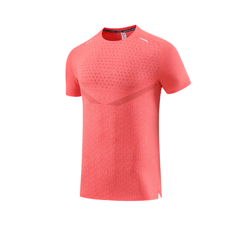 Picture of Men's summer outdoor quick-drying T-shirt new sports running training workout clothes cool round neck short sleeve quick-drying clothes