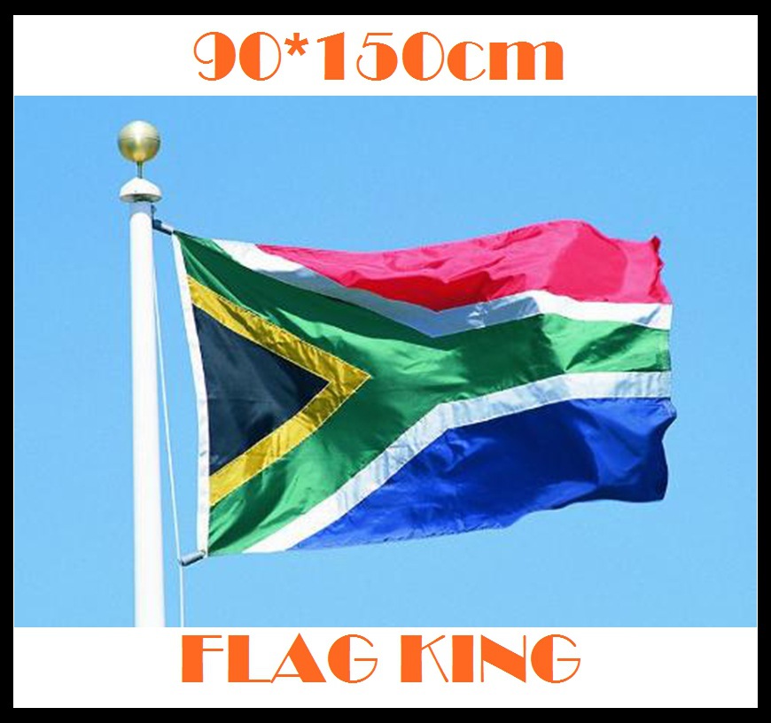 F938 in stock Wholesale 90 * 150cm 3 * 5ft South Africa Flag South Africa Flag