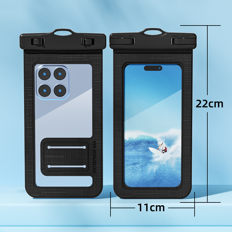 Picture of Mobile phone waterproof bag mobile phone case touch screen waterproof bag drifting diving sealed bag transparent dust bag factory wholesale