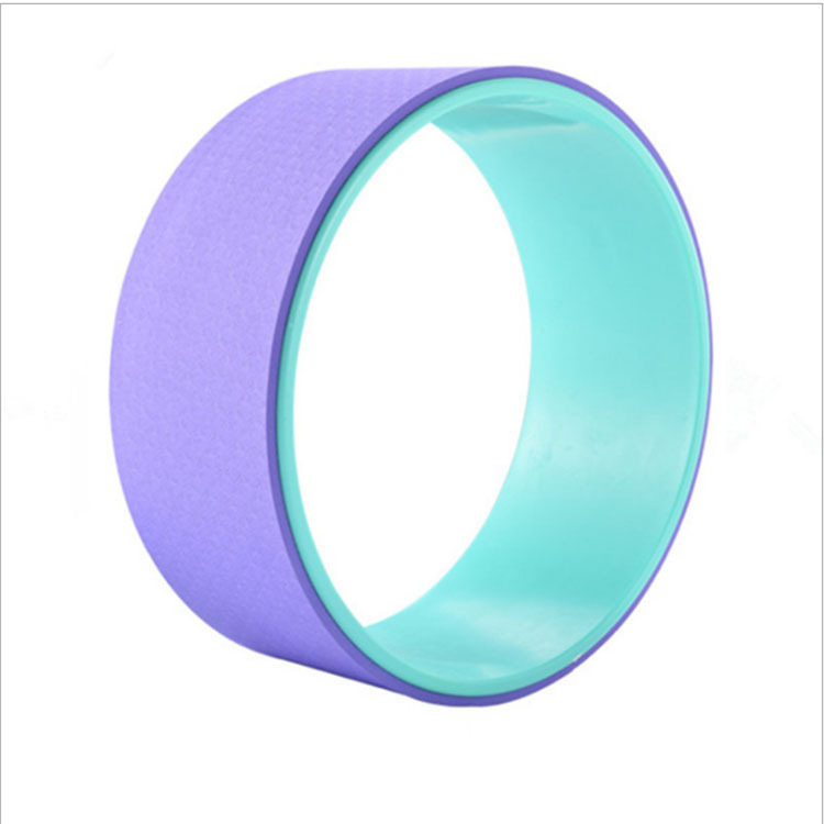 32*13cm auxiliary wheel pregnant women parent-child yoga wheel fitness equipment yoga fitness abdominal wheel yoga wheel