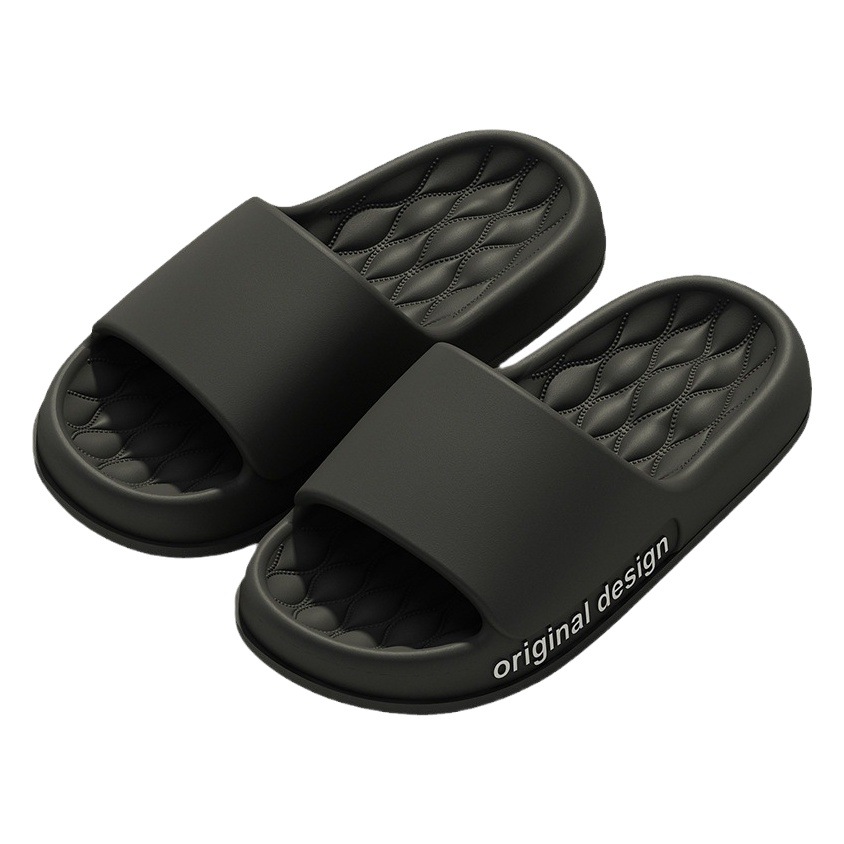 Large Size Slippers for Men in Summer, Non-Slip, Anti-Odor, Indoor Bathing and Bathroom, Extra Large Size for Couples, Breathable and Non-Slip