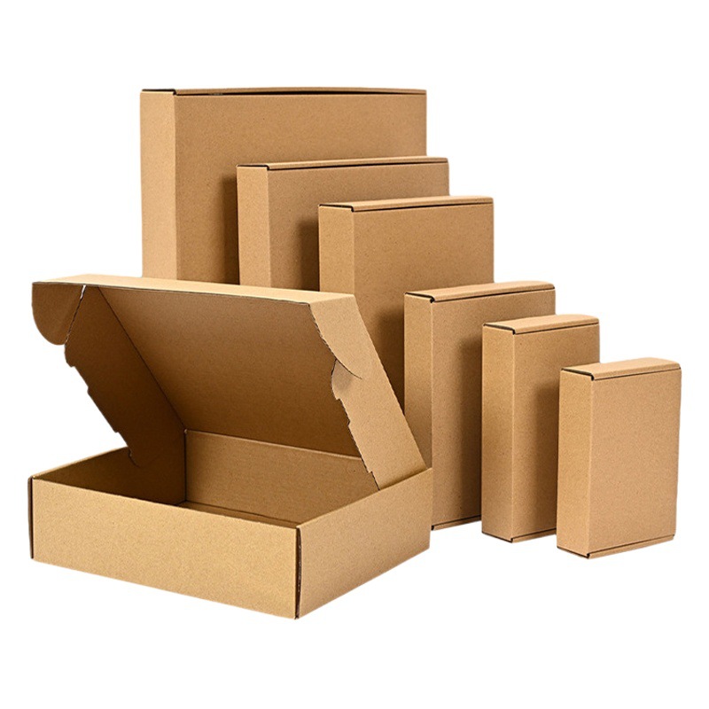 In stock aircraft box extra hard Aircraft box rectangular aircraft Box clothing packaging Express aircraft box packing box carton