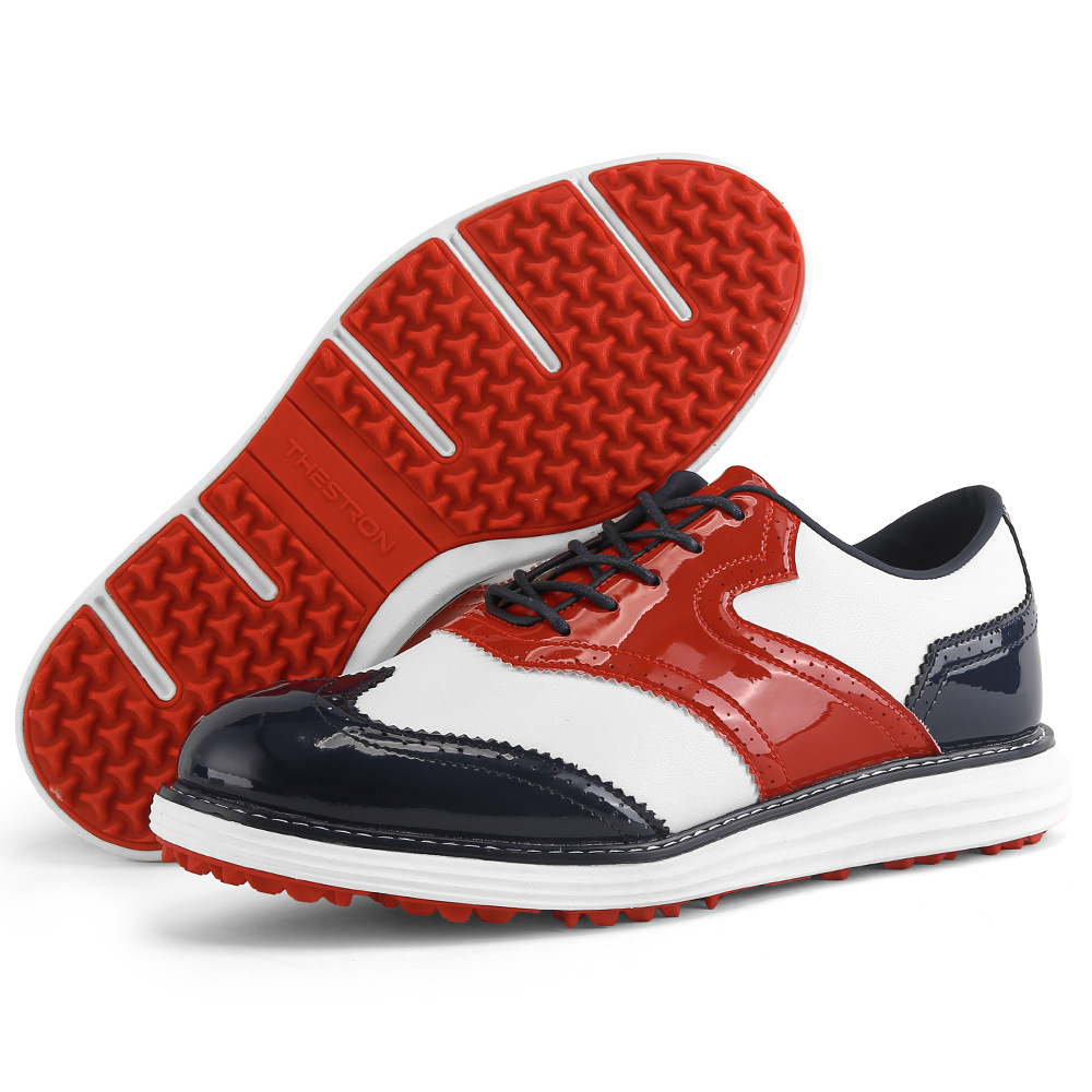 New Golf Shoes for Men, Breathable Broken Nails, Non-Slip Outdoor Casual Sports Shoes, Cross-Border Large Size 39-48