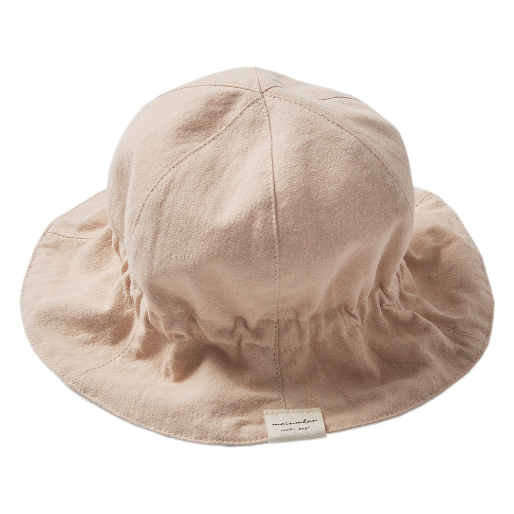 moinmlon Double-sided Wear Spring and Summer New Korean Style Girls' Sun Cover Hat Baby Baby Lamp Cover Hat Sunscreen Breathable Hat