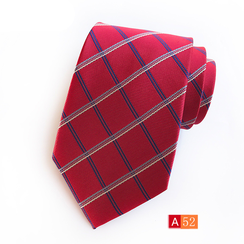 Picture of Source Factory Hot Jacquard Fabric Tie Men's Dress Business Suit Accessories Tie Wholesale