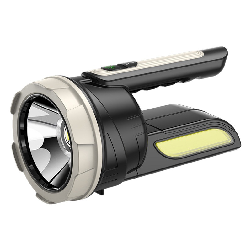 Strong Light Satchel Searchlight Handheld Long-Range Flashlight USB Rechargeable Patrol Satchel Light Camping Style Light