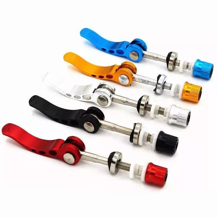 Picture of Color Quick-release Bicycle Quick-release Rod Lengthened Mountain Bike Quick-release Seat Clamp Screw Rod