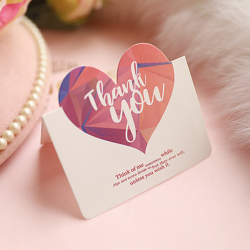 Picture of Cross-border source ins Wind small fresh after-sales card flower shop teacher's day Tanabata small greeting card Amazon thank you card