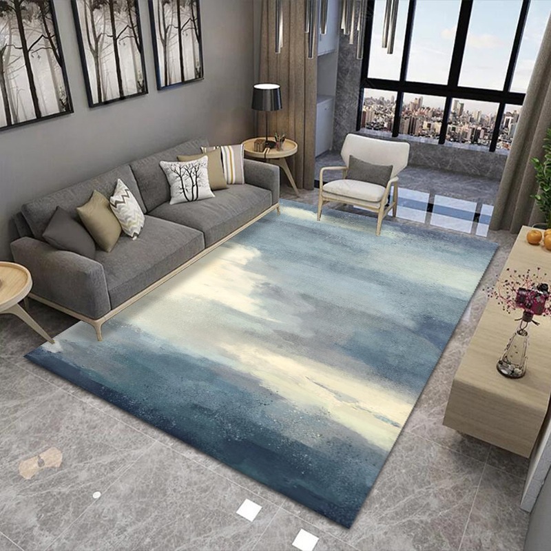 Picture of Home Carpet Simple Nordic ins Style Office Carpet Full Bed Floor Mat Bedroom Living Room Carpet Floor Mat