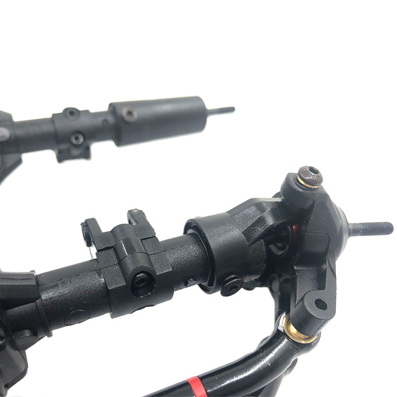 1/10 Simulation Climbing Vehicle Axle SCX10 90046 90047 DIY Assembly Axle Differential Bridge Straight Bridge