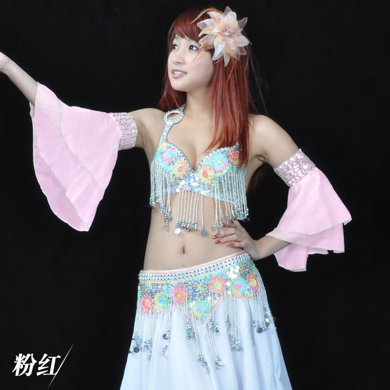 Picture of Double-Layer Sleeves, Belly Dance Swing Sleeves, Beaded Embroidery Sleeves, Watch Performance Costumes, Sleeves, Source Factory Direct Sales
