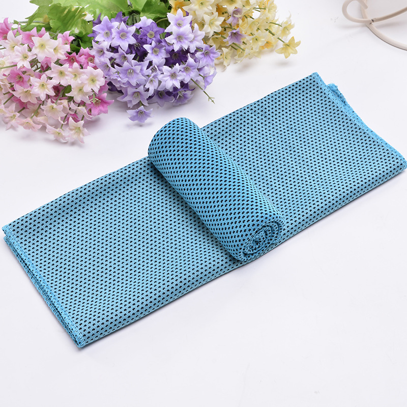 Picture of Amazon Cold Towel Outdoor Sports Towel Sweat-Absorbent Quick-Drying Ice Cooling Towel Fitness Quick-Drying Portable Towel Logo