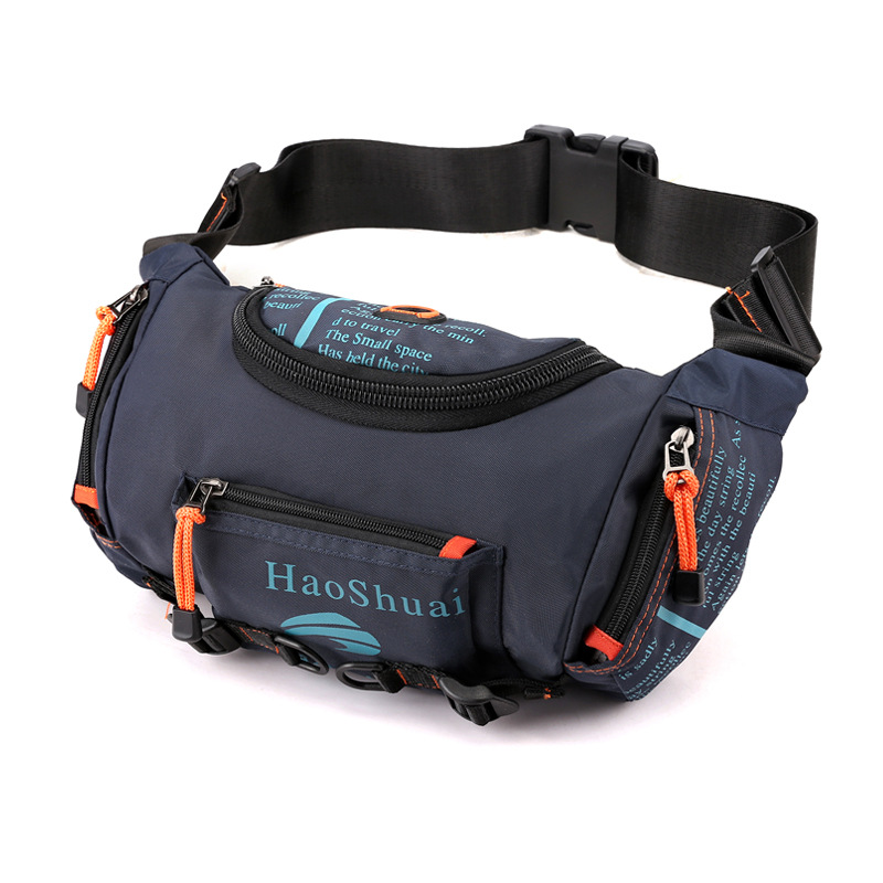 Picture of Cross-border Men's Bag Large Capacity Chest Crossbody Bag Sport Multifunctional Shoulder Crossbody Dual-purpose Backpack Men's Chest Bag