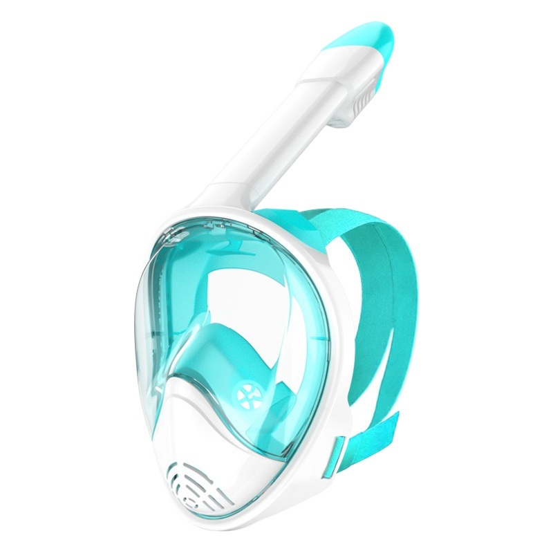 New Diving Mask Large Vision Full Face Snorkeling Set Full Dry Waterproof Full Face Mirror Snorkeling Diving Factory